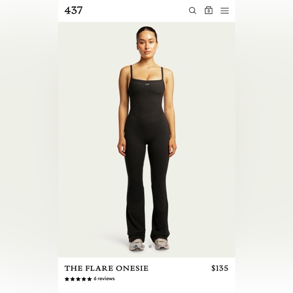 437 Pants - 437 the flare onesie